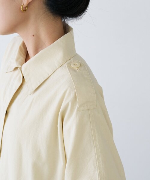 CIAOPANIC TYPY(チャオパニックティピー)の「【シーズンレスで活躍】リップストップオーバーサイズアノラック(ブルゾン・レディース・ブラック/カーキ/アイボリー・ONE SIZE)」の8枚目の写真