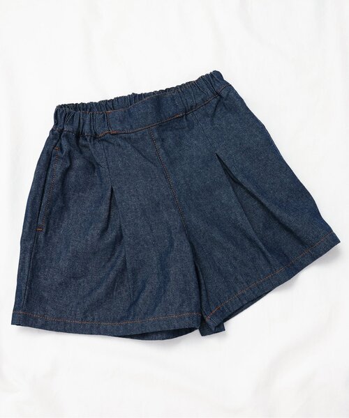 apres les cours（アプレレクール）の「【WEB限定/ジュニア対応】まいにちショートパンツ（その他パンツ・キッズ・ラベンダー/ベージュ/ブラック/ワインレッド/ピンク/ネイビー/その他3・100/120/110/140/130/90/80）」の4枚目の写真