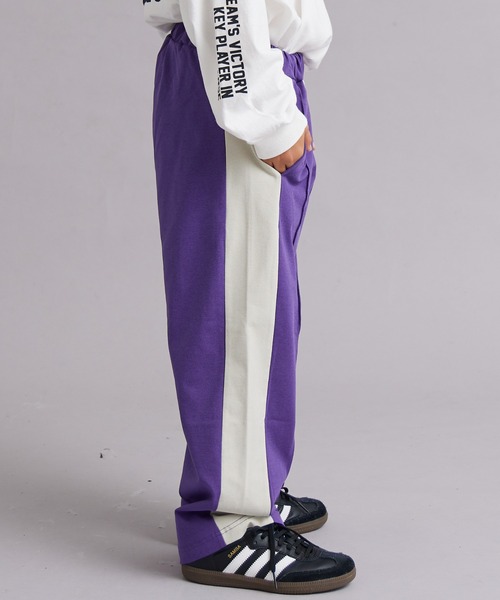 PAIRMANON STREET（ペアマノンストリート）の「マルチファンクション 吸水速乾 ストレート 切り替え パンツ【PAIRMANON STREET】（その他パンツ・キッズ・ブラック/イエロー系その他/ブラウン系その他/ブルー系その他2/オフホワイト/ブルー/ブルー系その他/パープル/グリーン系その他/レッド/ベージュ系その他/ベージュ系その他2・100/110/120/130/140/150/160）」の10枚目の写真