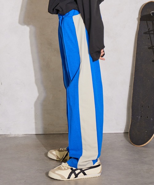 PAIRMANON STREET（ペアマノンストリート）の「マルチファンクション 吸水速乾 ストレート 切り替え パンツ【PAIRMANON STREET】（その他パンツ・キッズ・ブラック/イエロー系その他/ブラウン系その他/ブルー系その他2/オフホワイト/ブルー/ブルー系その他/パープル/グリーン系その他/レッド/ベージュ系その他/ベージュ系その他2・100/110/120/130/140/150/160）」の19枚目の写真