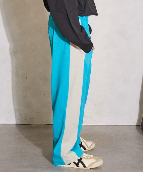 PAIRMANON STREET（ペアマノンストリート）の「マルチファンクション 吸水速乾 ストレート 切り替え パンツ【PAIRMANON STREET】（その他パンツ・キッズ・ブラック/イエロー系その他/ブラウン系その他/ブルー系その他2/オフホワイト/ブルー/ブルー系その他/パープル/グリーン系その他/レッド/ベージュ系その他/ベージュ系その他2・100/110/120/130/140/150/160）」の16枚目の写真
