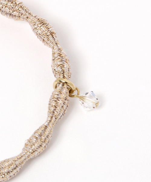 studio CLIP（スタディオクリップ）の「パーツ付き 3SETゴム（ヘアゴム・レディース・ブラウン/その他1/その他2・FREE）」の4枚目の写真