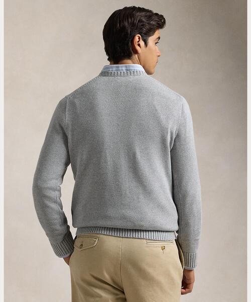 コットン クルーネック セーター（ニット/セーター）｜POLO RALPH