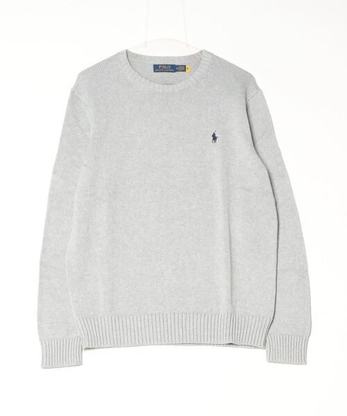 コットン クルーネック セーター（ニット/セーター）｜POLO RALPH