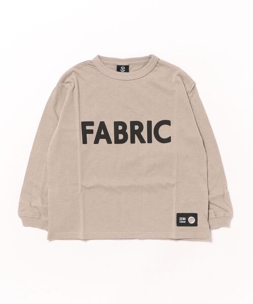 ZERO standerd（ゼロスタンダード）の「ゼロスタンダード FABRIC　ロングＴシャツ（Tシャツ/カットソー・キッズ・サンドベージュ/ベージュ/チャコールグレー・110cm/120cm/130cm/140cm/150cm/160cm/100cm）」の13枚目の写真