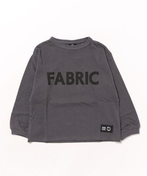 ZERO standerd（ゼロスタンダード）の「ゼロスタンダード FABRIC　ロングＴシャツ（Tシャツ/カットソー・キッズ・サンドベージュ/ベージュ/チャコールグレー・110cm/120cm/130cm/140cm/150cm/160cm/100cm）」の14枚目の写真
