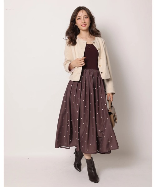 スエードノーカラージャケット（その他アウター）｜Apuweiser-riche