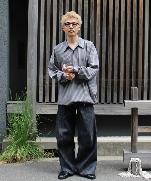 marvine pontiak shirt makers ストライプシャツ Marvine Pontiak Shirt Makers マービンポンティアックシャツ
