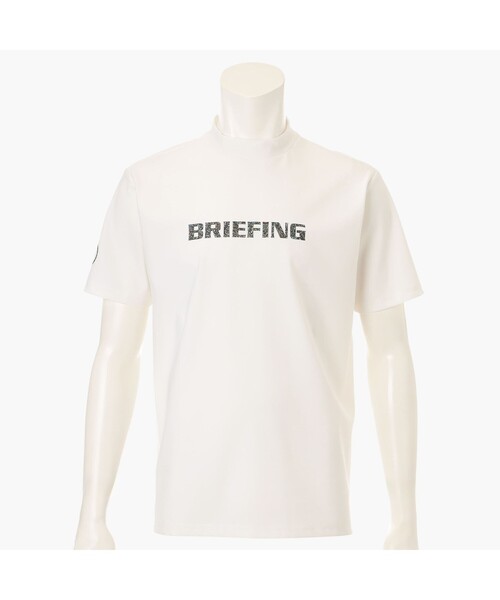 BRIEFING（ブリーフィング）の「【BRIEFING GOLF／ブリーフィングゴルフ】MENS EARTH HIGHNECK （リラックスフィット）（Tシャツ/カットソー・メンズ・ブラック/ホワイト/オリーブ・L/M）」の2枚目の写真