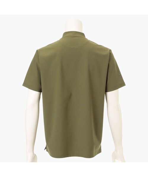 BRIEFING（ブリーフィング）の「【BRIEFING GOLF／ブリーフィングゴルフ】MENS EARTH HIGHNECK （リラックスフィット）（Tシャツ/カットソー・メンズ・ブラック/ホワイト/オリーブ・L/M）」の6枚目の写真