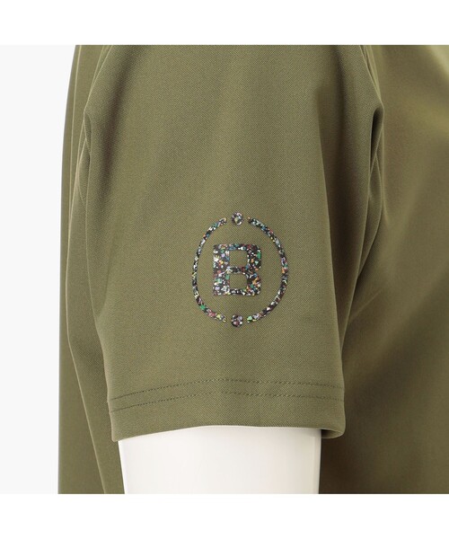 BRIEFING（ブリーフィング）の「【BRIEFING GOLF／ブリーフィングゴルフ】MENS EARTH HIGHNECK （リラックスフィット）（Tシャツ/カットソー・メンズ・ブラック/ホワイト/オリーブ・L/M）」の9枚目の写真