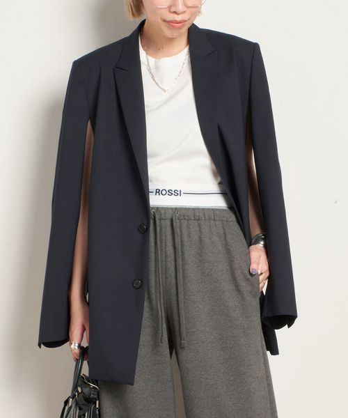 ウールトロボクシージャケット（テーラードジャケット）｜AP STUDIO