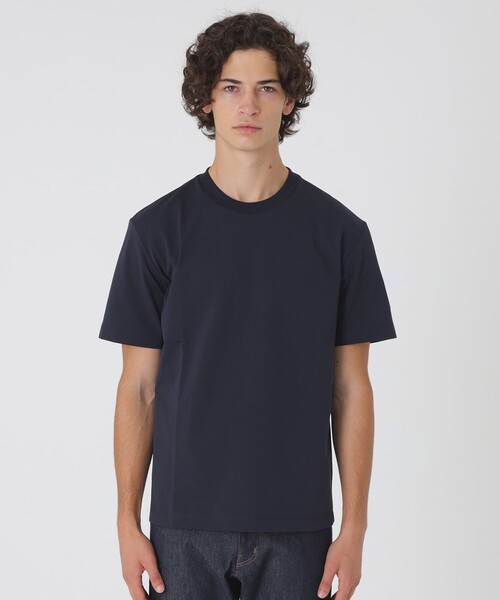 BLACK LABEL CRESTBRIDGE(ブラックレーベル・クレストブリッジ)の「10カラーレタードスリーブTシャツ(Tシャツ/カットソー・メンズ・レッド系その他/ベージュ系その他/ピンク系その他2/ネイビー/オフホワイト/ブルー/ライトイエロー/グレー系その他/ブラック/ブルー系その他4・M/L/XL)」の6枚目の写真