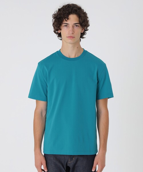 BLACK LABEL CRESTBRIDGE(ブラックレーベル・クレストブリッジ)の「10カラーレタードスリーブTシャツ(Tシャツ/カットソー・メンズ・レッド系その他/ベージュ系その他/ピンク系その他2/ネイビー/オフホワイト/ブルー/ライトイエロー/グレー系その他/ブラック/ブルー系その他4・M/L/XL)」の8枚目の写真