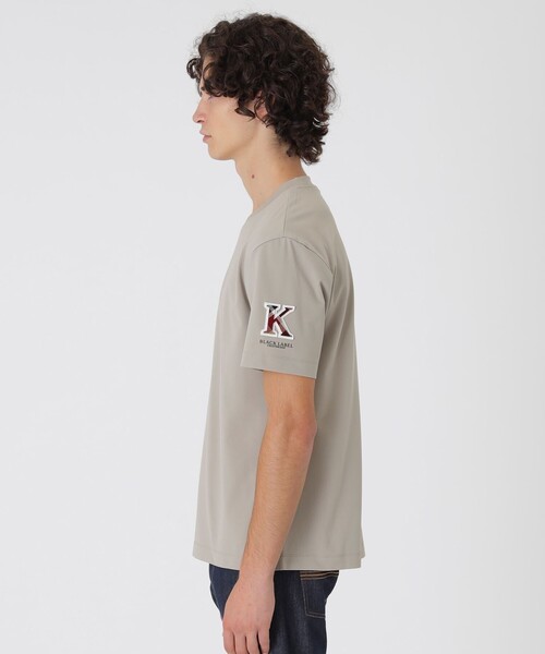 BLACK LABEL CRESTBRIDGE(ブラックレーベル・クレストブリッジ)の「10カラーレタードスリーブTシャツ(Tシャツ/カットソー・メンズ・レッド系その他/ベージュ系その他/ピンク系その他2/ネイビー/オフホワイト/ブルー/ライトイエロー/グレー系その他/ブラック/ブルー系その他4・M/L/XL)」の19枚目の写真