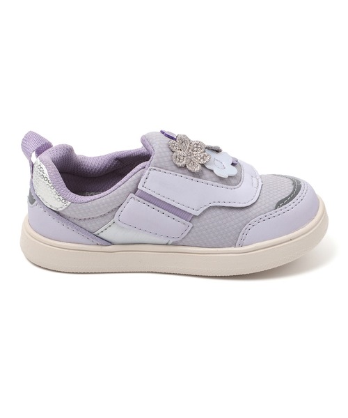 IFME（イフミー）の「KIDS｜ifme CALIN フラワーブーケスニーカー[リンクコーデ]（スニーカー・キッズ・ベージュ/パープル/グレー・15.0cm/15.5cm/16.0cm/16.5cm/17.0cm/17.5cm/18.0cm/18.5cm/19.0cm/19.5cm/20.0cm/20.5cm/21.0cm）」の21枚目の写真
