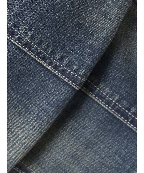 GYDA（ジェイダ）の「GD MOLD SIDE OPENスカートライクデニムワンピース（ワンピース・レディース・ライトブルー/インディゴブルー・SMALL/MEDIUM）」の20枚目の写真