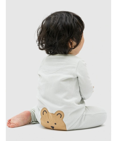 GAP（ギャップ）の「ブラナンベア ボディオール (ベビー)（ロンパース・キッズ・ベージュ/ライトブルー/ピンク・60cm/50cm/80ｃｍ/70cm）」の5枚目の写真