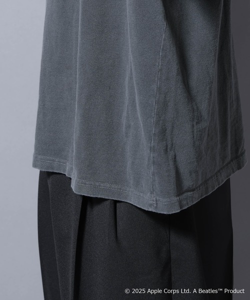NANO universe(ナノユニバース)の「別注GOOD ROCK SPEED BEATLES フロッキープリントTシャツ(Tシャツ/カットソー・メンズ・ベージュ/チャコール・M/L)」の21枚目の写真