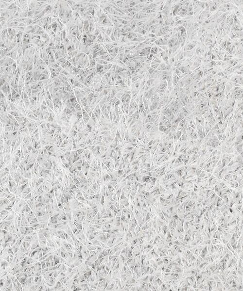 OPAQUE.CLIP（オペークドットクリップ）の「ラメ入りニットワッチ（ニットキャップ/ビーニー・レディース・ライトグレー/ブラック・00）」の5枚目の写真