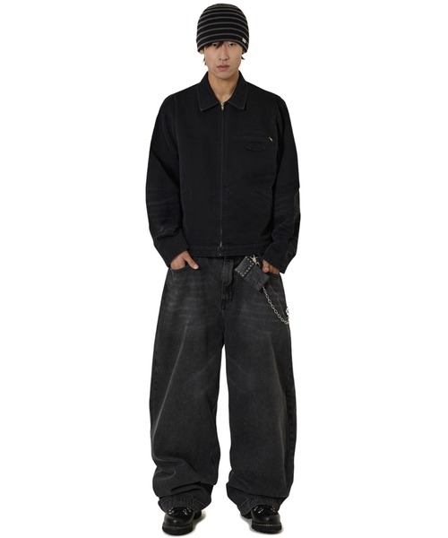 OY/オーワイ』WASHED PATCH WORK JACKET/ウォッシュドパッチワーク