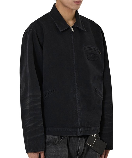 OY(オーワイ)の「『OY/オーワイ』WASHED PATCH WORK JACKET/ウォッシュドパッチワークジャケット(その他アウター・レディース・ブラック・L)」の3枚目の写真