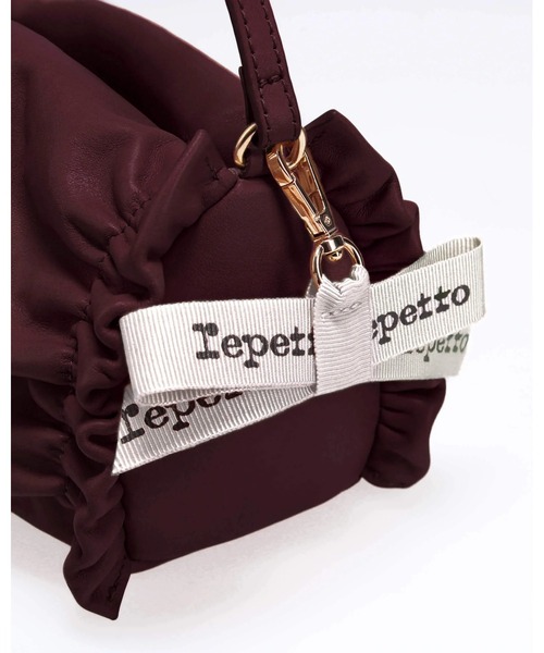 Repetto（レペット）の「Petit Opera バッグ / M0777VE（ショルダーバッグ・レディース・ワインレッド・FREE）」の8枚目の写真