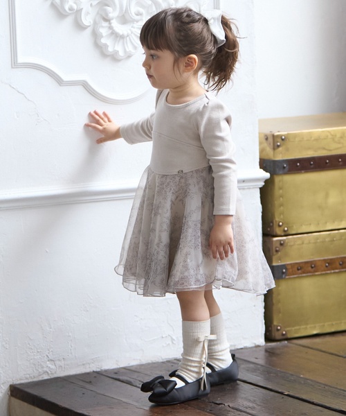 【美品】プティマイン　フォーマルドレス　ワンピース　130cm　靴(21cm) プティマイン セレモニーコレクション 2024 - NARUMIYA ONLINE