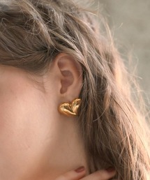 at. | 【at.】ニュアンスハートピアス(ピアス(両耳用))