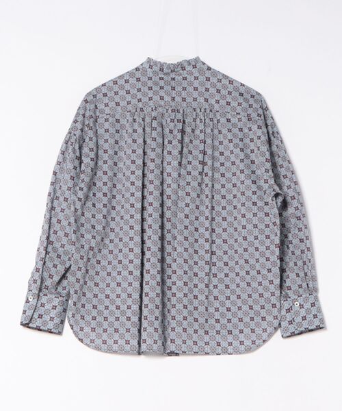 リバティプリントフリルブラウス（シャツ/ブラウス）｜LA MARINE