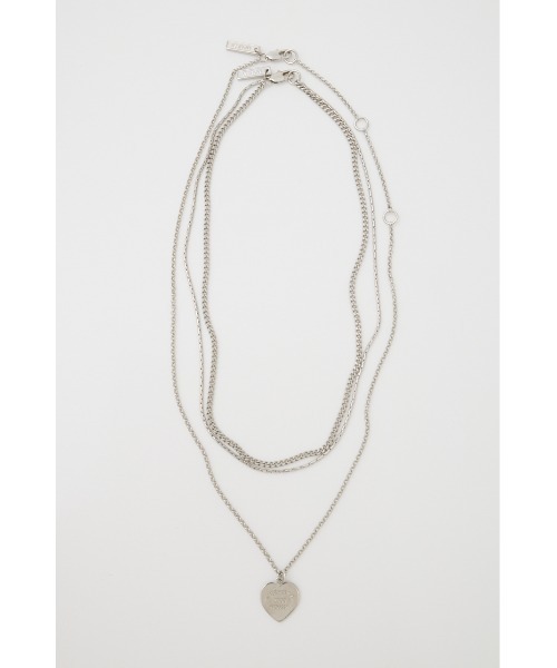 MOUSSY（マウジー）の「COIN HEART ネックレスセット（ネックレス