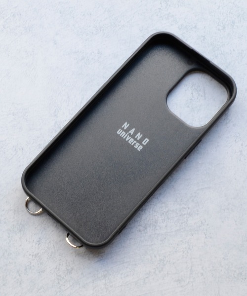 NANO universe（ナノユニバース）の「iPhone17 iPhone17Pro iPhone17ProMax iPhoneAir ナノユニバース MagSafe対応背面/ショルダーストラップ（スマホケース/カバー・レディース・ベージュ/ブラウン/グレー/ブラック・iPhone 17 Pro Max/iPhone Air/iPhone 17/iPhone 17 Pro）」の7枚目の写真