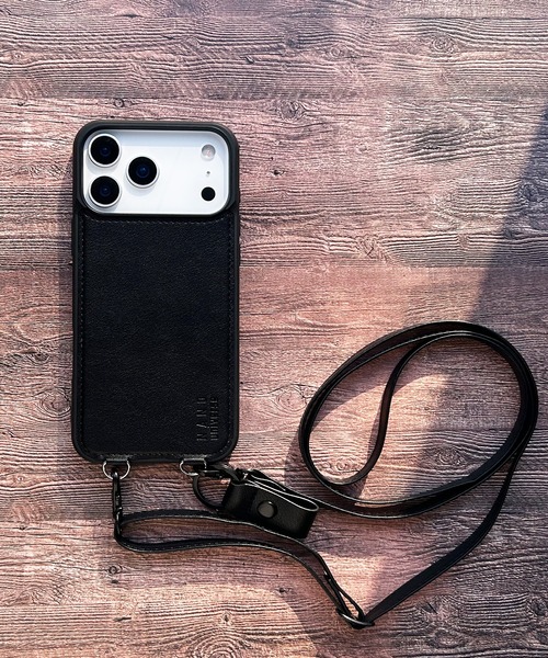 NANO universe（ナノユニバース）の「iPhone17 iPhone17Pro iPhone17ProMax iPhoneAir ナノユニバース MagSafe対応背面/ショルダーストラップ（スマホケース/カバー・レディース・ベージュ/ブラウン/グレー/ブラック・iPhone 17 Pro Max/iPhone Air/iPhone 17/iPhone 17 Pro）」の18枚目の写真