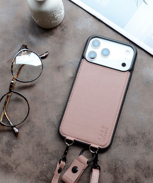 NANO universe（ナノユニバース）の「iPhone17 iPhone17Pro iPhone17ProMax iPhoneAir ナノユニバース MagSafe対応背面/ショルダーストラップ（スマホケース/カバー・レディース・ベージュ/ブラウン/グレー/ブラック・iPhone 17 Pro Max/iPhone Air/iPhone 17/iPhone 17 Pro）」の19枚目の写真