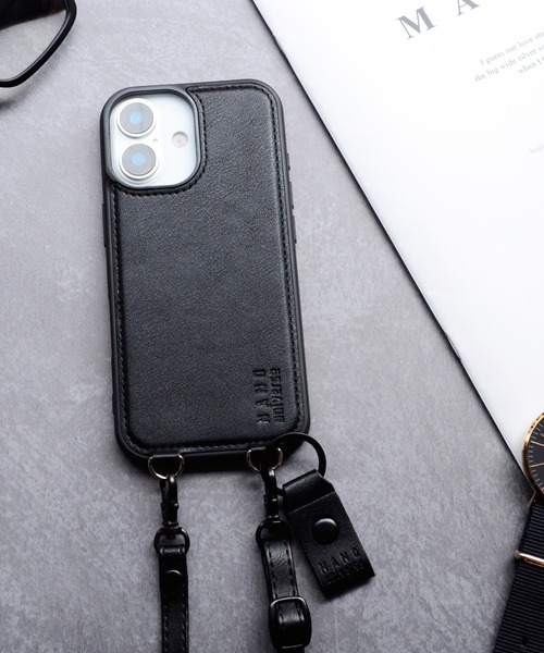 NANO universe（ナノユニバース）の「iPhone17 iPhone17Pro iPhone17ProMax iPhoneAir ナノユニバース MagSafe対応背面/ショルダーストラップ（スマホケース/カバー・レディース・ベージュ/ブラウン/グレー/ブラック・iPhone 17 Pro Max/iPhone Air/iPhone 17/iPhone 17 Pro）」の20枚目の写真