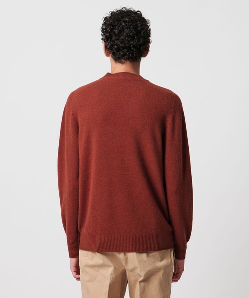 SOVEREIGN（ソブリン）の「＜SOVEREIGN＞ ホールガーメント クルーネック ニット（ニット/セーター・メンズ・ダークオレンジ/ベージュ/パープル/ロイヤルブルー・M/L/S）」の11枚目の写真