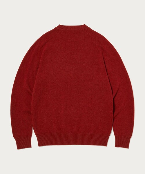 SOVEREIGN（ソブリン）の「＜SOVEREIGN＞ ホールガーメント クルーネック ニット（ニット/セーター・メンズ・ダークオレンジ/ベージュ/パープル/ロイヤルブルー・M/L/S）」の14枚目の写真