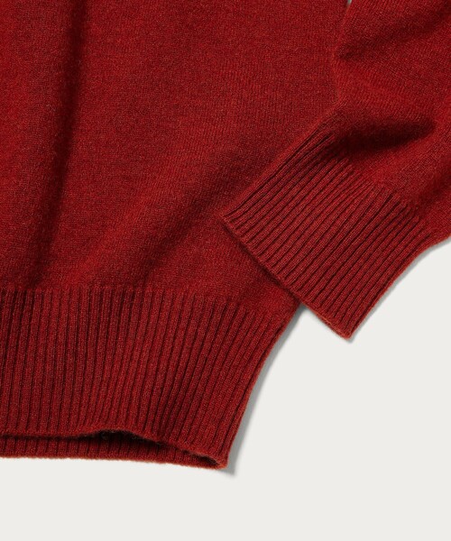 SOVEREIGN（ソブリン）の「＜SOVEREIGN＞ ホールガーメント クルーネック ニット（ニット/セーター・メンズ・ダークオレンジ/ベージュ/パープル/ロイヤルブルー・M/L/S）」の16枚目の写真