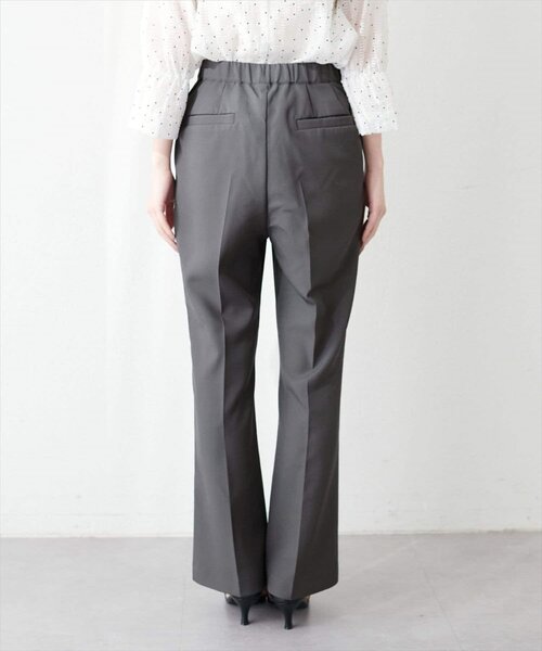 natural couture（ナチュラルクチュール）の「〈osono〉ハイウエスト美フレアパンツ（その他パンツ・レディース・ブラック/ブラウン/チャコールグレー・LARGE/MEDIUM/SMALL）」の13枚目の写真