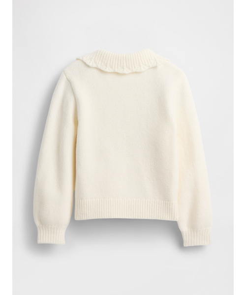 GAP(ギャップ)の「CashSoft カシミヤタッチ 襟付きセーター (幼児・ベビー)(ニット/セーター・キッズ・アイボリー/ライトグレー/ピンク/パープル・70cm/80cm/90cm/95cm/100cm/105cm/110cm)」の9枚目の写真