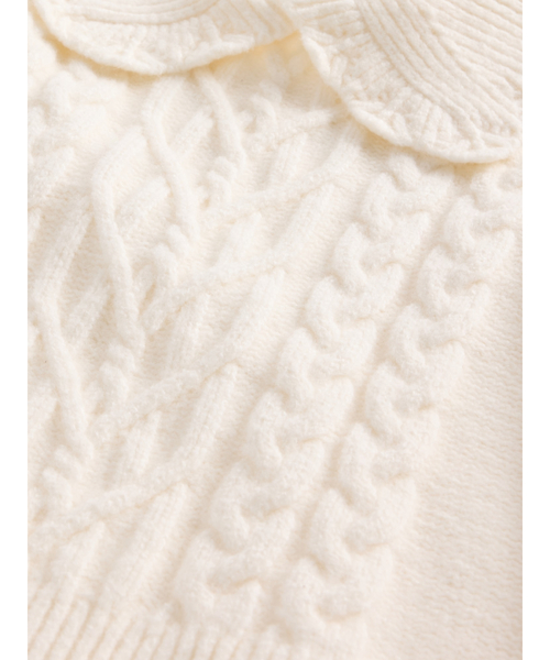 GAP(ギャップ)の「CashSoft カシミヤタッチ 襟付きセーター (幼児・ベビー)(ニット/セーター・キッズ・アイボリー/ライトグレー/ピンク/パープル・70cm/80cm/90cm/95cm/100cm/105cm/110cm)」の14枚目の写真