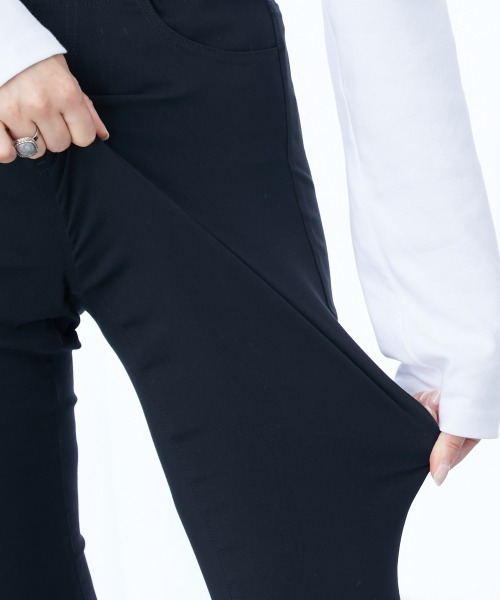 slattgir(スラットジール)の「高身長 超ストレッチレーヨン混スキニーパンツ(トールサイズ)(その他パンツ・レディース・ブラック/ネイビー/グレー/カーキ・TM/TL/TLL/T3L/T4L/T5L)」の17枚目の写真