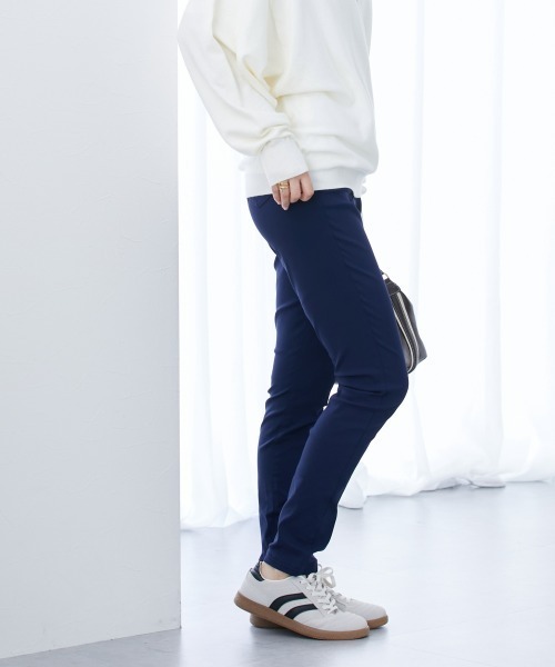 slattgir(スラットジール)の「高身長 超ストレッチレーヨン混スキニーパンツ(トールサイズ)(その他パンツ・レディース・ブラック/ネイビー/グレー/カーキ・TM/TL/TLL/T3L/T4L/T5L)」の22枚目の写真