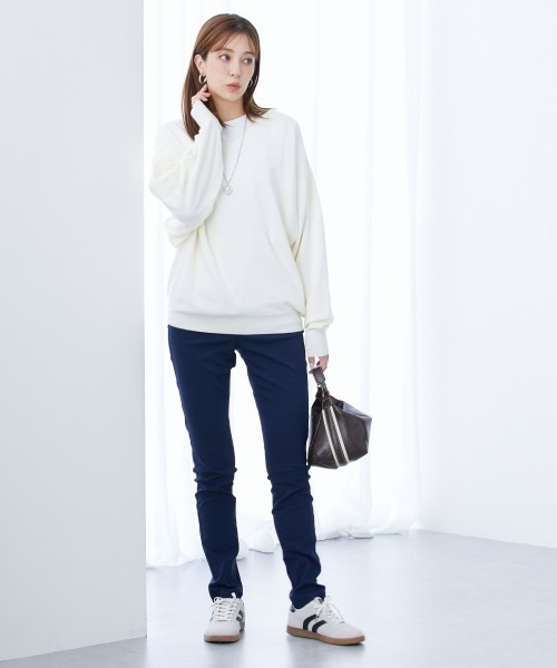 slattgir(スラットジール)の「高身長 超ストレッチレーヨン混スキニーパンツ(トールサイズ)(その他パンツ・レディース・ブラック/ネイビー/グレー/カーキ・TM/TL/TLL/T3L/T4L/T5L)」の20枚目の写真