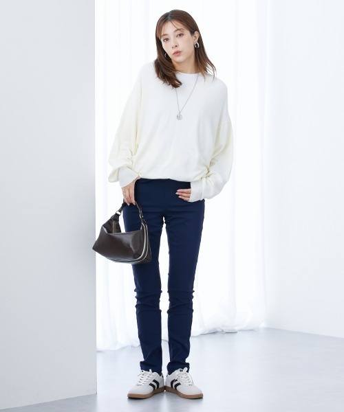 slattgir(スラットジール)の「高身長 超ストレッチレーヨン混スキニーパンツ(トールサイズ)(その他パンツ・レディース・ブラック/ネイビー/グレー/カーキ・TM/TL/TLL/T3L/T4L/T5L)」の18枚目の写真