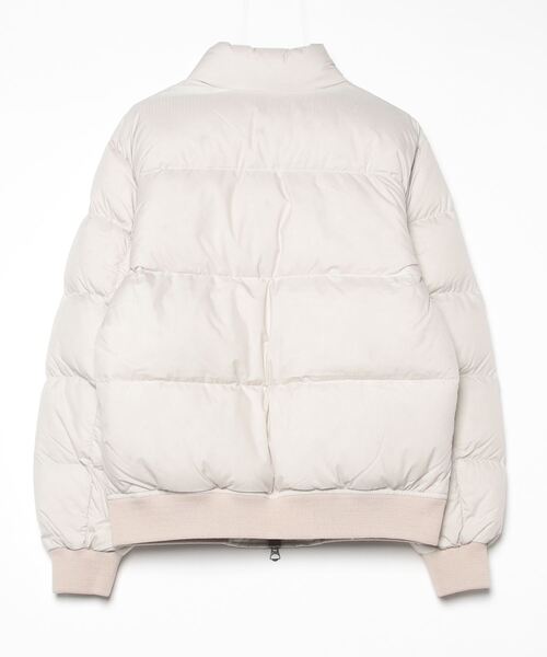 テクスチャード リップストップ ダウン ジャケット（ダウンジャケット