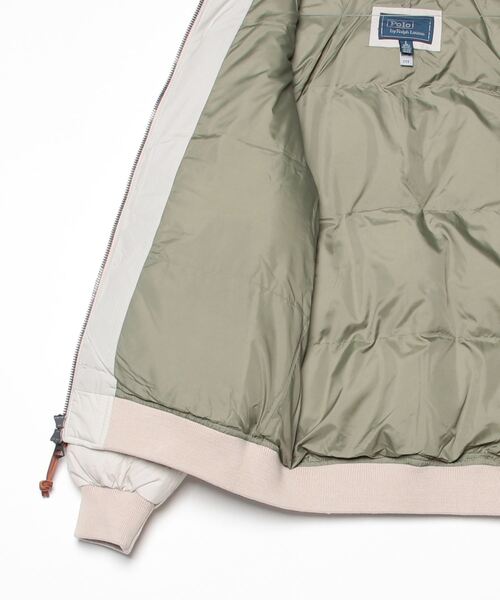 テクスチャード リップストップ ダウン ジャケット（ダウンジャケット