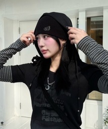 Never mind the XU / Chikashitsu+ | 【nmtc +】feather beanie / 【エヌエムティーシープラス】羽ビーニー(ニットキャップ/ビーニー)