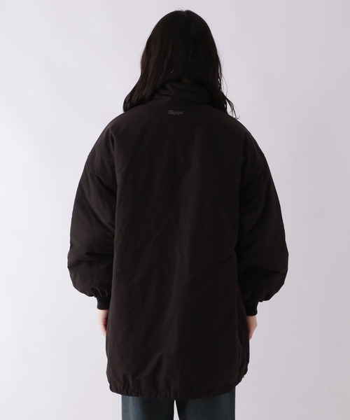 repipi armario（レピピ アルマリオ）の「モンスターナカワタコート（ダウンジャケット/コート・キッズ・アイボリー/ブラック/サックスブルー・SMALL/MEDIUM/LARGE）」の19枚目の写真