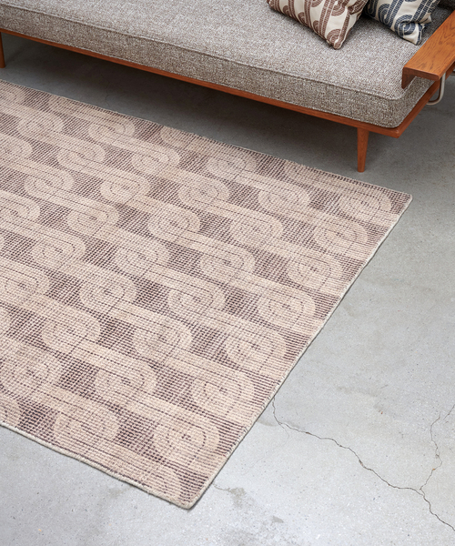 ACME FURNITURE（アクメファニチャー）の「【United Wallpaper】GILROY RUG 120X160　ギルロイ ラグ（ラグ/マット・レディース・ブラウン・FREE）」の9枚目の写真